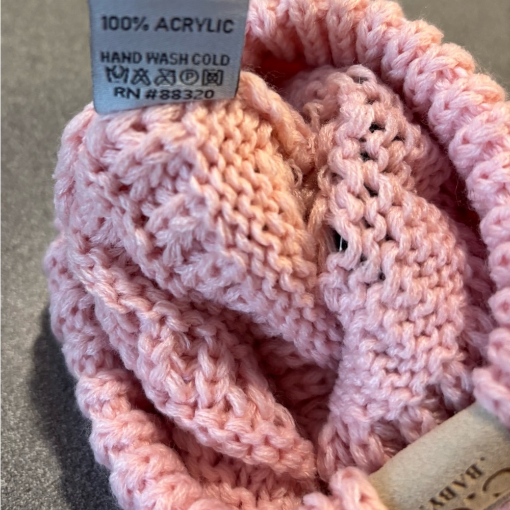 C.C Baby Indi Pink Double
Pom Beanie-NWT.‎ Knit Winter, warm - Picture 3 of 4